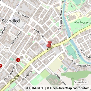 Mappa Piazza Giacomo Matteotti, 9, 50018 Scandicci, Firenze (Toscana)