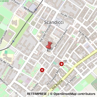 Mappa Piazza Giovanni XXIII', 5, 50018 Scandicci, Firenze (Toscana)