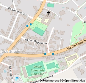 Mappa Via San Gaggio, 50125 Firenze FI, Italia (0.13846)