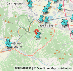 Mappa Via San Salvadore, 50055 Lastra a Signa FI, Italia (6.1955)