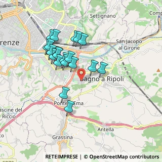 Mappa Via Tagliamento, 50012 Firenze FI, Italia (1.6805)