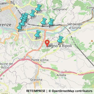 Mappa Via Tagliamento, 50012 Firenze FI, Italia (2.53455)