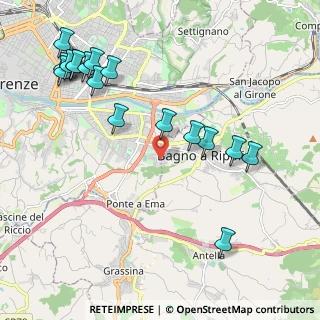 Mappa Via Tagliamento, 50012 Firenze FI, Italia (2.55412)