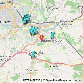 Mappa Via Tagliamento, 50012 Firenze FI, Italia (2.05786)