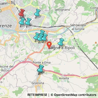 Mappa Via Tagliamento, 50012 Firenze FI, Italia (2.09273)
