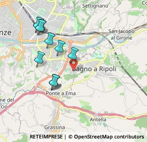 Mappa Via Tagliamento, 50012 Firenze FI, Italia (1.95818)