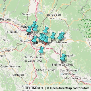 Mappa Via Tagliamento, 50012 Firenze FI, Italia (10.29176)