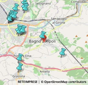 Mappa Via I Maggio, 50012 Bagno A Ripoli FI, Italia (3.082)