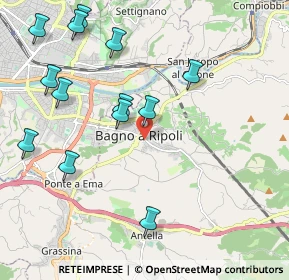 Mappa Via I Maggio, 50012 Bagno A Ripoli FI, Italia (2.40308)