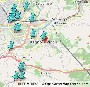 Mappa Via I Maggio, 50012 Bagno A Ripoli FI, Italia (3.06563)