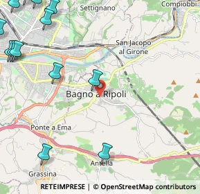 Mappa Via I Maggio, 50012 Bagno A Ripoli FI, Italia (3.53846)