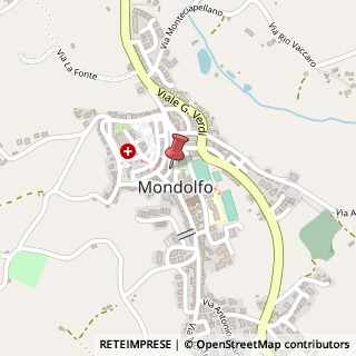 Mappa Piazza Borroni, 5, 61037 Mondolfo, Pesaro e Urbino (Marche)