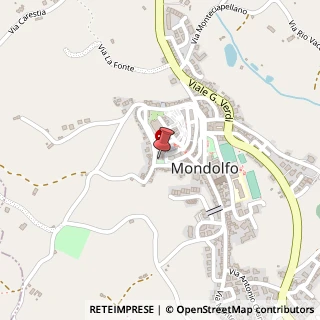 Mappa Via Vandali, 61037 Mondolfo, Pesaro e Urbino (Marche)