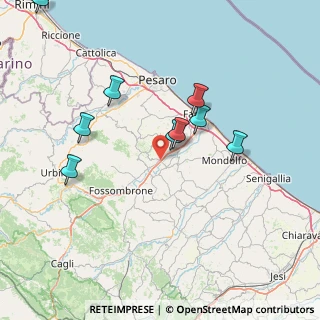 Mappa 61030 Colli al Metauro PU, Italia (22.20636)