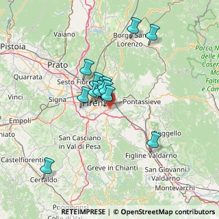 Mappa Via Alcide de Gasperi, 50012 Bagno a Ripoli FI, Italia (11.78769)
