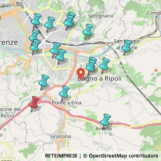 Mappa Via Alcide de Gasperi, 50012 Bagno a Ripoli FI, Italia (2.33765)