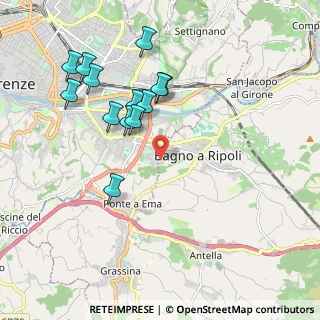 Mappa Via Alcide de Gasperi, 50012 Bagno a Ripoli FI, Italia (2.01462)