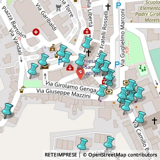 Mappa Via Giuseppe Garibaldi, 61037 Mondolfo PU, Italia (0.05556)