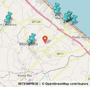 Mappa 61037 Mondolfo PU, Italia (2.81917)