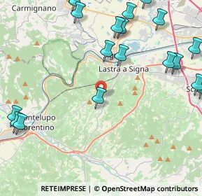 Mappa Via Scorciatoia, 50055 Lastra a Signa FI, Italia (6.13)