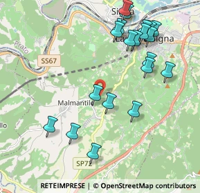 Mappa Via Scorciatoia, 50055 Lastra a Signa FI, Italia (2.3005)