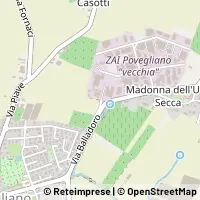 Karte Povegliano Veronese