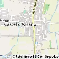 Karta Castel d'Azzano