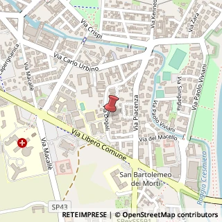 Mappa Via Dogali, 25, 26013 Crema, Cremona (Lombardia)