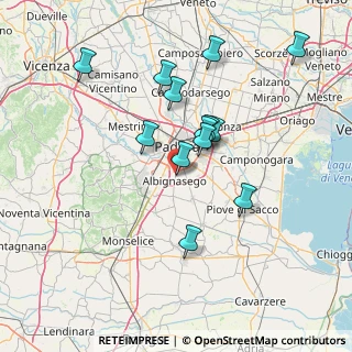 Mappa Vicolo Treviso, 35020 Albignasego PD, Italia (13.38615)