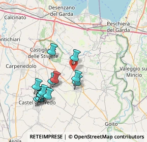 Mappa Strada Crocevia, 46040 Cavriana MN, Italia (7.35154)