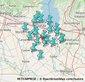 Mappa Strada Crocevia, 46040 Solferino MN, Italia (9.912)