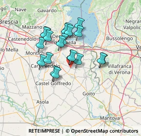 Mappa Strada Crocevia, 46040 Solferino MN, Italia (11.213)