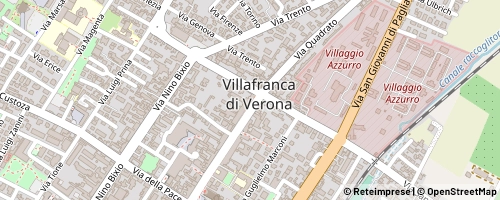 Mappa Villafranca di Verona