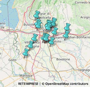 Mappa Via Pietro Aretino, 37060 Castel d'Azzano VR, Italia (9.47579)