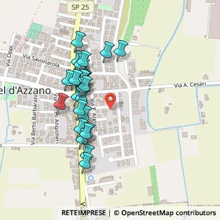 Mappa Via Pietro Aretino, 37060 Castel d'Azzano VR, Italia (0.21923)