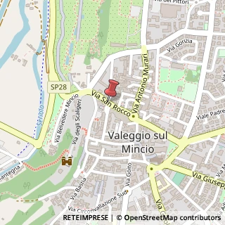 Mappa Piazza San Rocco, 1, 37067 Valeggio sul Mincio, Verona (Veneto)