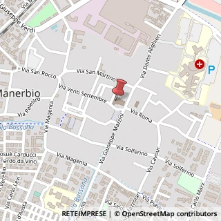 Mappa Piazza Bonisegna, 3, 25025 Manerbio, Brescia (Lombardia)
