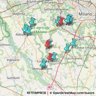 Mappa Via Don Bosco, 20088 Rosate MI, Italia (7.9255)