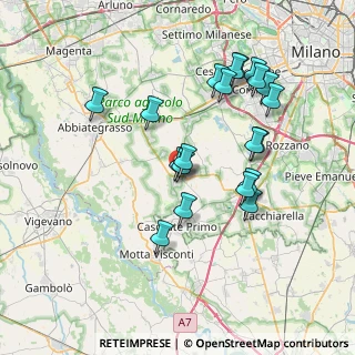 Mappa Via Don Bosco, 20088 Rosate MI, Italia (7.214)