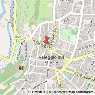 Mappa Via San Rocco, 20, 37067 Valeggio sul Mincio, Verona (Veneto)