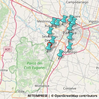 Mappa , 35031 Abano Terme PD, Italia (6.73667)