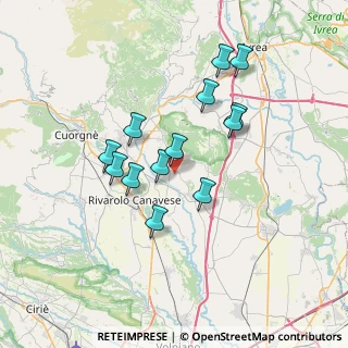 Mappa Corso Torino, 10011 Rivarolo Canavese TO, Italia (6.06846)