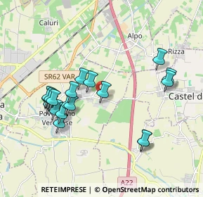 Mappa Viale del Commercio, 37064 Povegliano Veronese VR, Italia (1.85632)