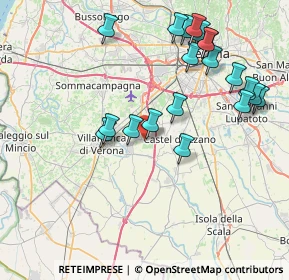 Mappa Viale del Commercio, 37064 Povegliano Veronese VR, Italia (8.4465)