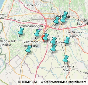 Mappa Viale del Commercio, 37064 Povegliano Veronese VR, Italia (6.53)