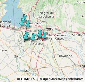 Mappa Viale del Commercio, 37064 Povegliano Veronese VR, Italia (11.57083)