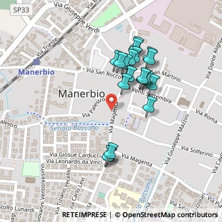 Mappa Via Magenta, 25025 Manerbio BS, Italia (0.205)