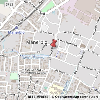 Mappa Via Magenta, 32/a, 25025 Manerbio, Brescia (Lombardia)