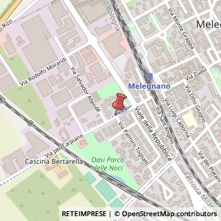 Mappa Viale Rimembranze, 19, 20077 Melegnano, Milano (Lombardia)