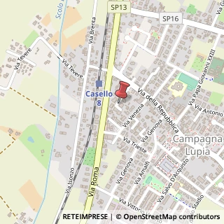 Mappa Via Grazia Deledda, 24, 30010 Campagna Lupia, Venezia (Veneto)